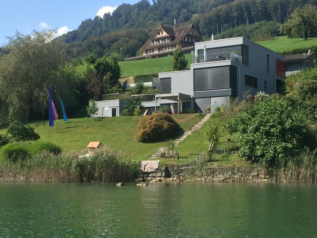 Luxury Loft On Top Of Villa Wilen With Tremendous Views By The Lake Sarnen Extérieur photo